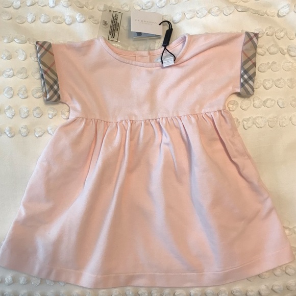 Burberry Other - NWT Burberry Pink Dress - 6 month